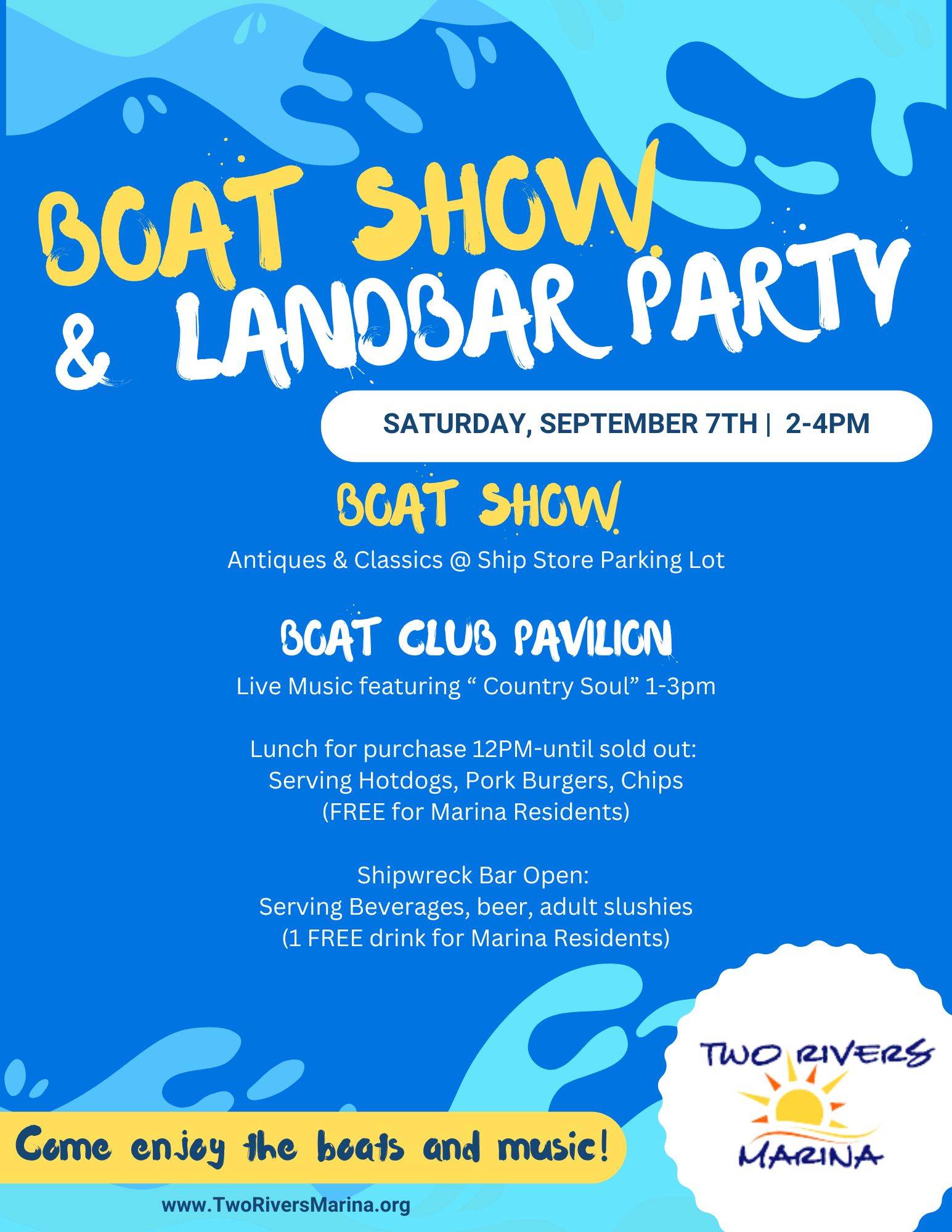 Boat Show & Landbar Party!
